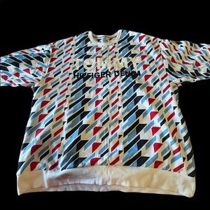 Tommy Hilfiger Denim patterned short sleeve shirt XXL